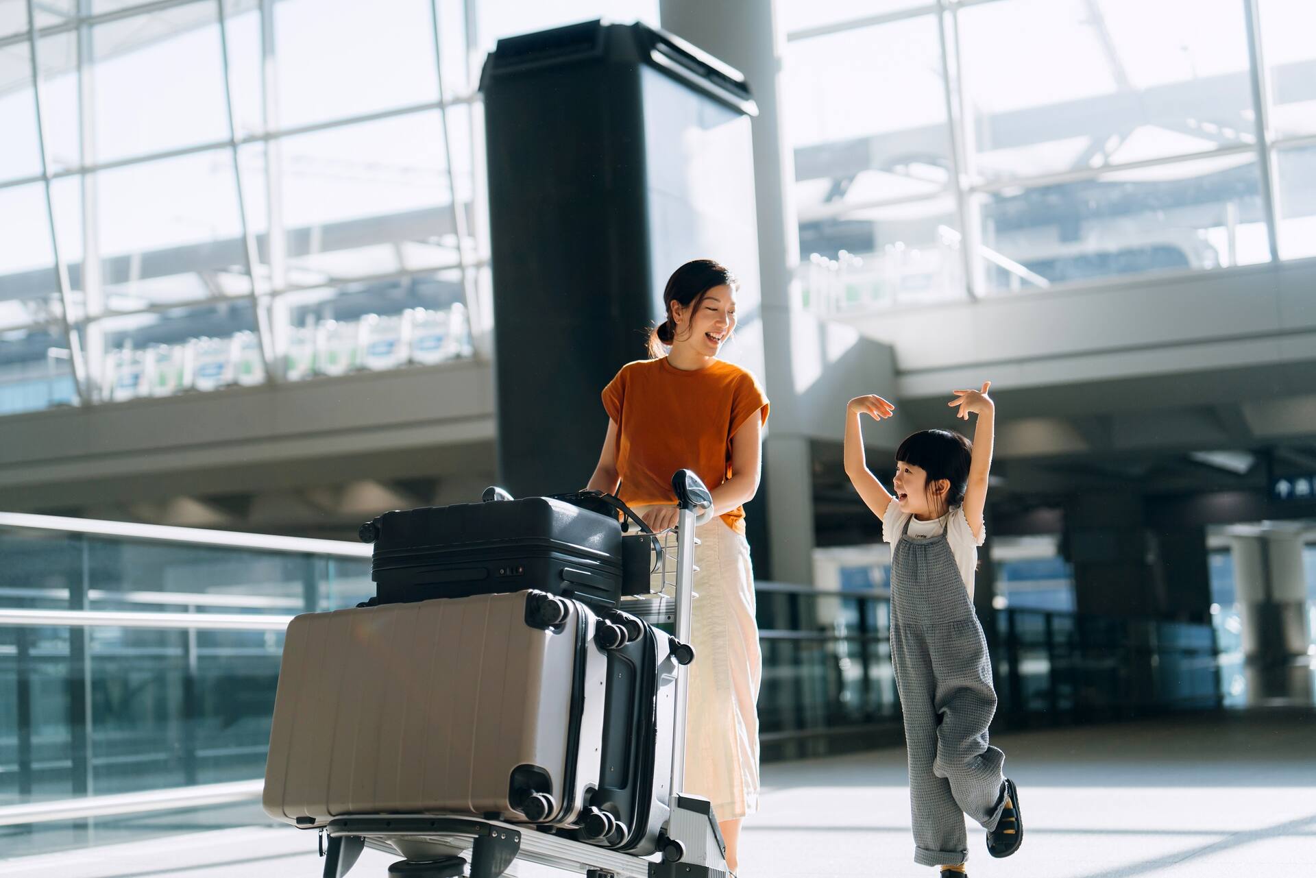 Baggage and pushchairs