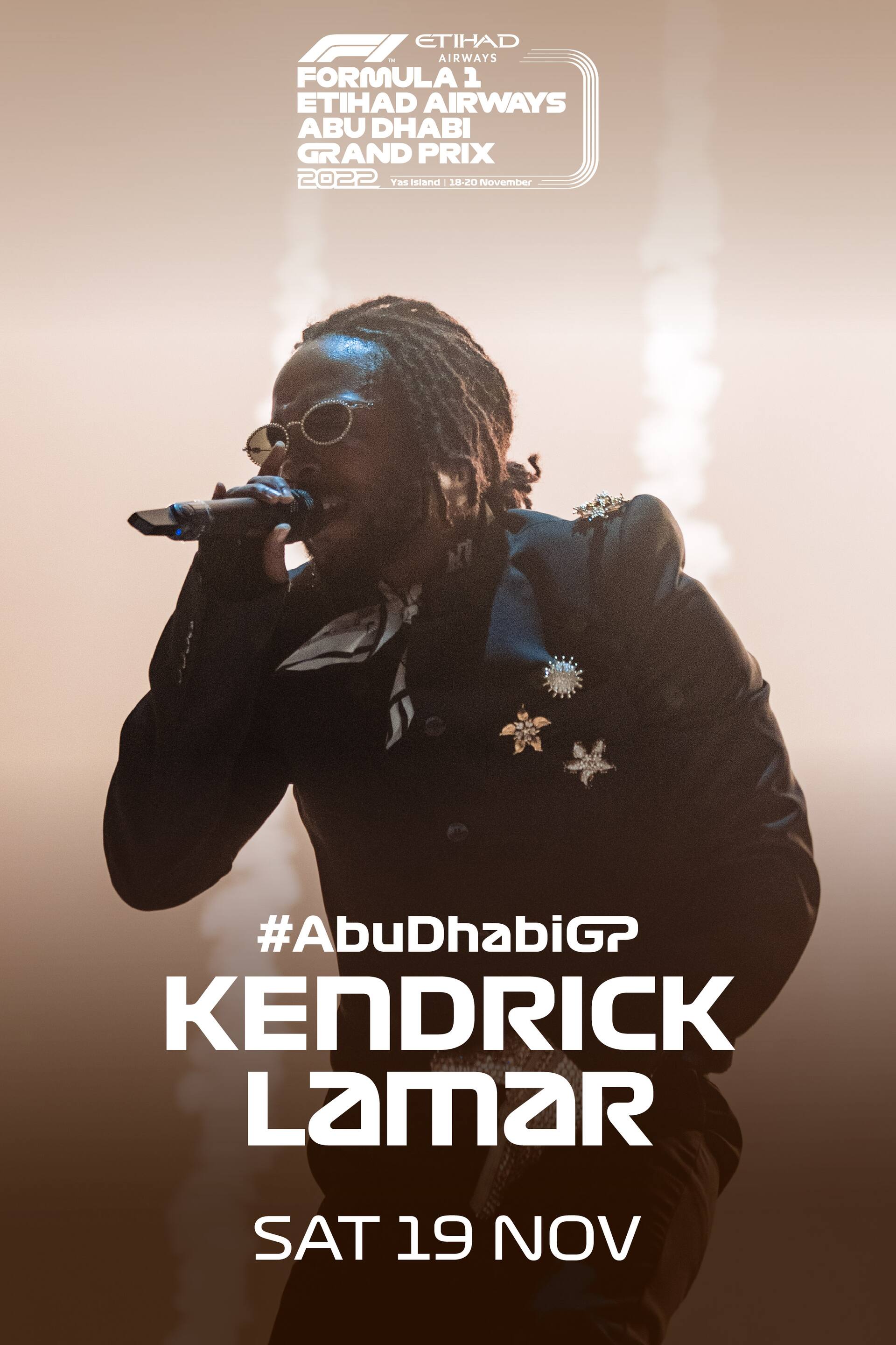 Kendrick Lamar  F1 Abu Dhabi Grand Prix 2022