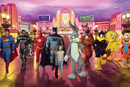 Warner Brothers theme park in Abu Dhabi