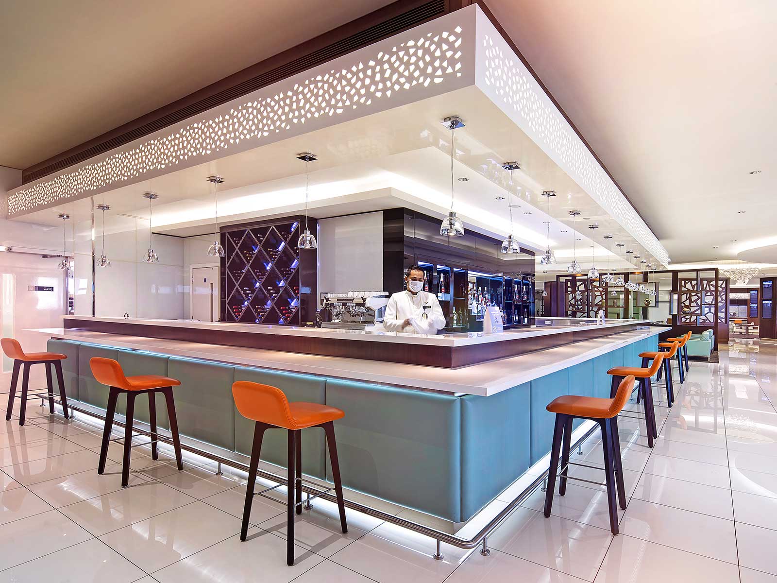 Abu Dhabi Business class lounge